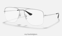algemene kijkoptiek gepolijst zilver XX46DZ2522 Heren Ray-Ban bril