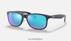 Andy mat blauw/blauw XX46DZ749 Heren Ray-Ban zonnebril