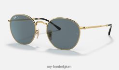 beroven gepolijst goud/blauw XX46DZ1402 Heren Ray-Ban zonnebril