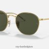 beroven gepolijst goud/groen XX46DZ1405 Heren Ray-Ban zonnebril