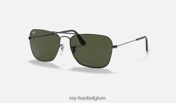 caravan gepolijst brons/groen XX46DZ545 Heren Ray-Ban zonnebril