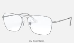 caravan optiek gepolijst zilver XX46DZ2436 Heren Ray-Ban bril