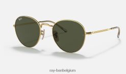 david gepolijst goud/groen XX46DZ1425 Heren Ray-Ban zonnebril
