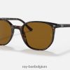 elliot gepolijst havana/bruin XX46DZ1399 Heren Ray-Ban zonnebril