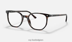 elliot-optiek gepolijst havanna XX46DZ1943 Heren Ray-Ban bril