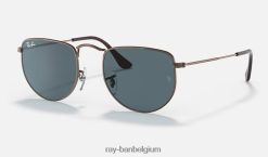 elon mat brons koper/blauw XX46DZ241 Heren Ray-Ban zonnebril