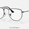 elon-optiek gepolijst zwart XX46DZ1808 Heren Ray-Ban bril