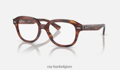 erik optiek gepolijst gestreept havana XX46DZ1697 Heren Ray-Ban bril