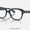 erik optiek gepolijst opaal donkerblauw XX46DZ1696 Heren Ray-Ban bril