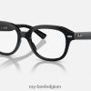 erik optiek gepolijst zwart XX46DZ1695 Heren Ray-Ban bril
