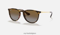 erika-collectie mat havana/bruin XX46DZ686 Heren Ray-Ban zonnebril