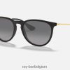 erika-collectie mat zwart/zwart XX46DZ687 Heren Ray-Ban zonnebril