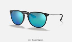 erika kleurenmix gepolijst zwart/blauw XX46DZ434 Heren Ray-Ban zonnebril