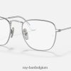 frank titanium optiek gepolijst zilver XX46DZ2488 Heren Ray-Ban bril