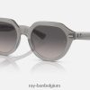gina gepolijst opaalgrijs/grijs XX46DZ383 Heren Ray-Ban zonnebril