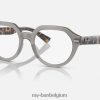 gina-optiek gepolijst opaalgrijs XX46DZ1716 Heren Ray-Ban bril