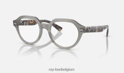 gina-optiek gepolijst opaalgrijs XX46DZ1716 Heren Ray-Ban bril