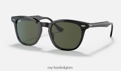 haviksoog gepolijst zwart/groen XX46DZ176 Heren Ray-Ban zonnebril