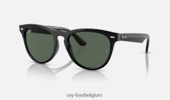 iris gepolijst zwart/donkergroen XX46DZ1089 Heren Ray-Ban zonnebril