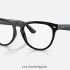 iris-optiek gepolijst zwart XX46DZ1767 Heren Ray-Ban bril
