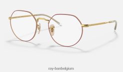 jack-optiek mat paars XX46DZ1654 Heren Ray-Ban bril