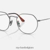 jack titanium optiek gepolijst brons XX46DZ2186 Heren Ray-Ban bril