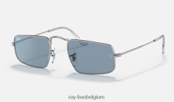 julie gepolijst zilver/blauw XX46DZ1280 Heren Ray-Ban zonnebril