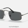 julie mat gunmetal/donkergrijs XX46DZ1283 Heren Ray-Ban zonnebril