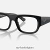 kristin optica bio-gebaseerd gepolijst zwart XX46DZ1757 Heren Ray-Ban bril
