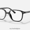 leonard optiek gepolijst zwart XX46DZ2720 kinderen Ray-Ban bril