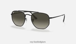 maarschalk gepolijst zwart/grijs XX46DZ244 Heren Ray-Ban zonnebril