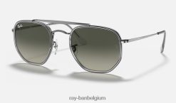 maarschalk ii gepolijst brons/grijs XX46DZ693 Heren Ray-Ban zonnebril