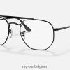 maarschalk optiek gepolijst zwart XX46DZ2045 Heren Ray-Ban bril