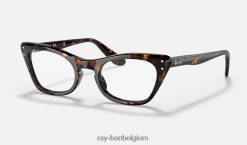 miss burbank optiek gepolijst havanna XX46DZ2705 kinderen Ray-Ban bril
