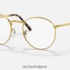 nieuwe ronde optiek gepolijst goud XX46DZ2092 Heren Ray-Ban bril