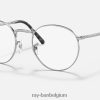 nieuwe ronde optiek gepolijst zilver XX46DZ2090 Heren Ray-Ban bril