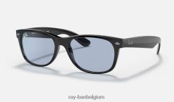 nieuwe wayfarer gewassen lenzen gepolijst zwart/blauw/grijs XX46DZ920 Heren Ray-Ban zonnebril