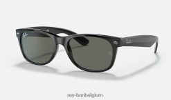 nieuwe wayfarer-klassieker gepolijst zwart/groen XX46DZ1559 vrouwen Ray-Ban zonnebril