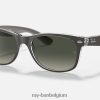 nieuwe wayfarer kleurenmix mat gunmetal/grijs XX46DZ351 Heren Ray-Ban zonnebril