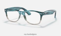 nieuwe wayfarer-optiek gepolijst havanna XX46DZ1595 Heren Ray-Ban bril