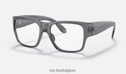 nomadische optiek gepolijst transparant grijs XX46DZ2740 kinderen Ray-Ban bril