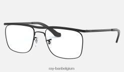 olympische ii optica gepolijst zwart XX46DZ2337 Heren Ray-Ban bril