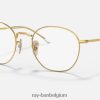 optiek beroven gepolijst goud XX46DZ1978 Heren Ray-Ban bril