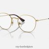 optiek beroven gepolijst goud XX46DZ2673 kinderen Ray-Ban bril