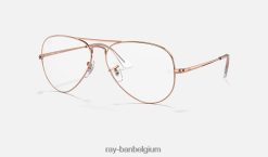 piloten optiek gepolijst roségoud XX46DZ2565 vrouwen Ray-Ban bril