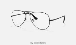 piloten optiek mat zwart XX46DZ2566 vrouwen Ray-Ban bril