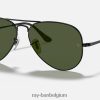 pilotenmetaal ii gepolijst zwart/groen XX46DZ700 Heren Ray-Ban zonnebril