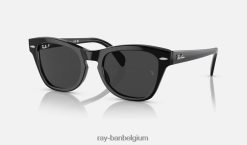 rb0707s gepolijst zwart/zwart XX46DZ404 Heren Ray-Ban zonnebril