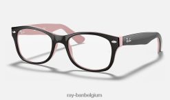 rb1528 optiek gepolijst havana op roze XX46DZ2679 kinderen Ray-Ban bril