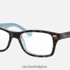 rb1531 optiek gepolijst havanna XX46DZ2690 kinderen Ray-Ban bril